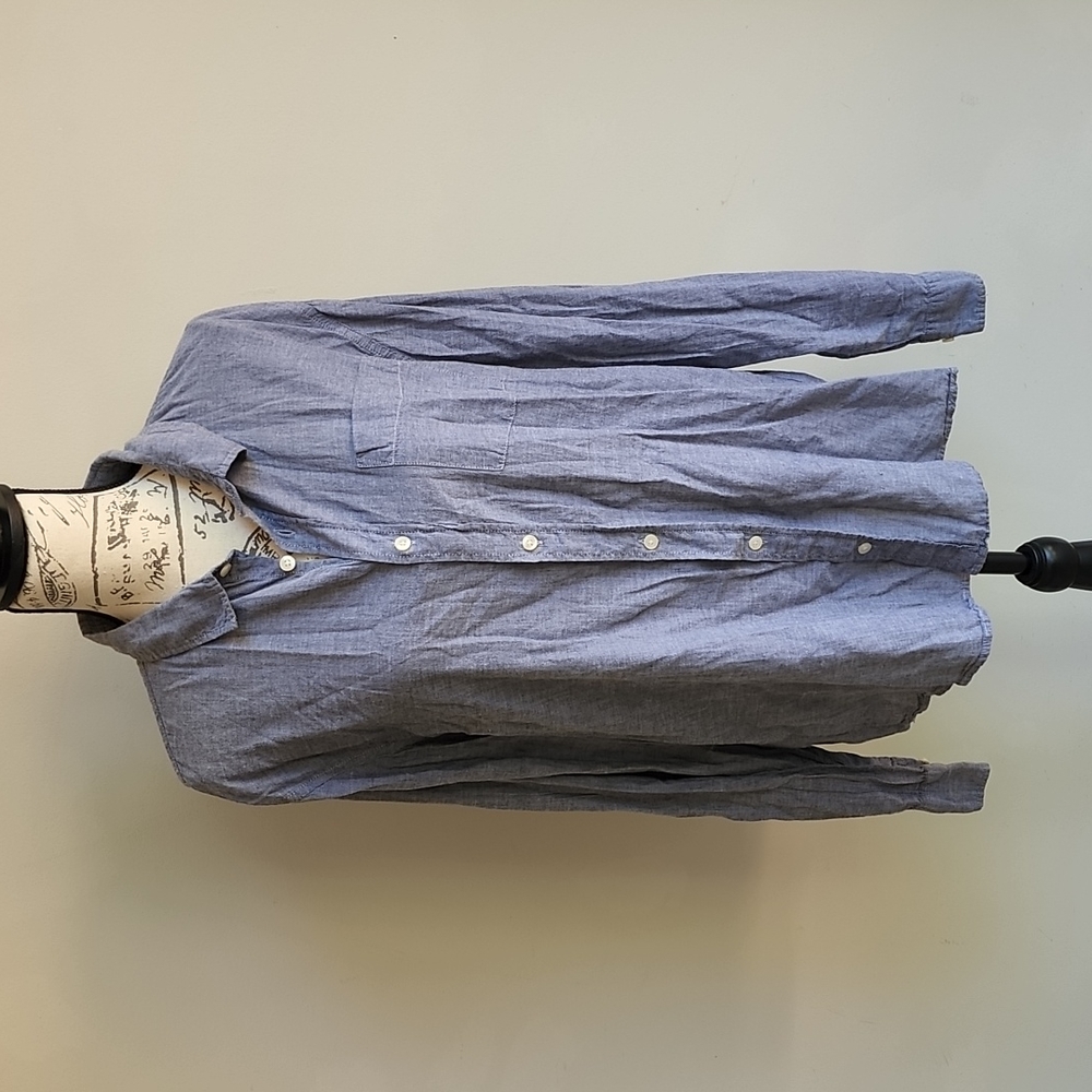 Divided Button Down Top